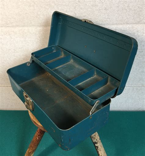 vintage metal union tool box|union steel chest tool box.